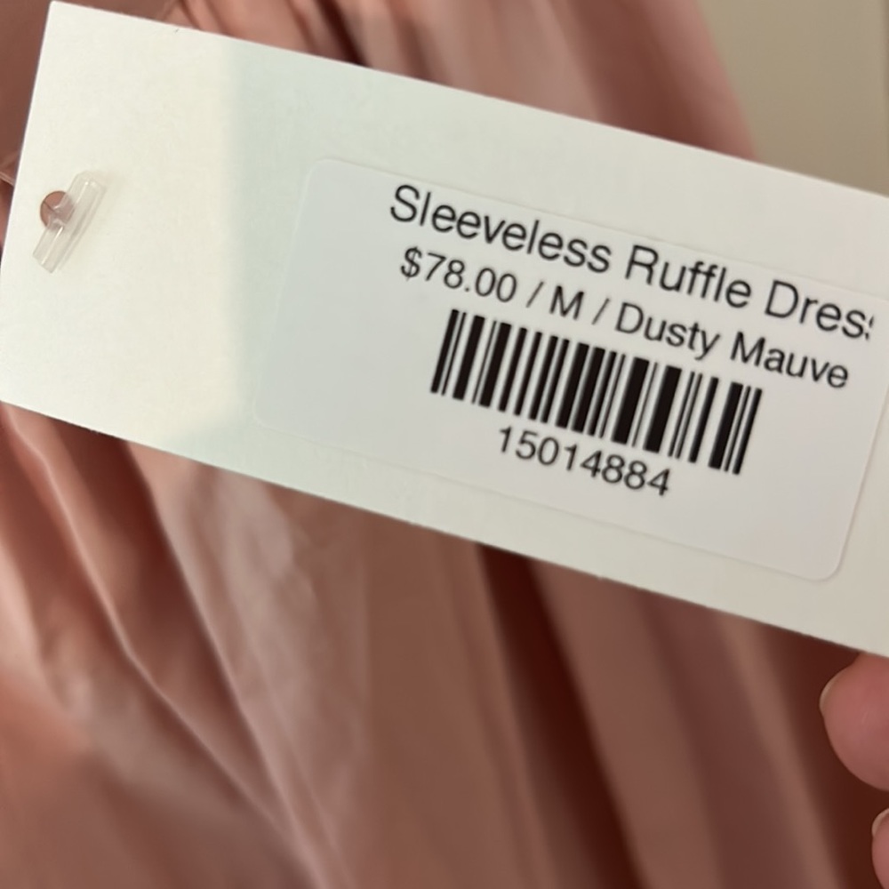 Mable Pink Ruffle Dress - Picture 3 of 4